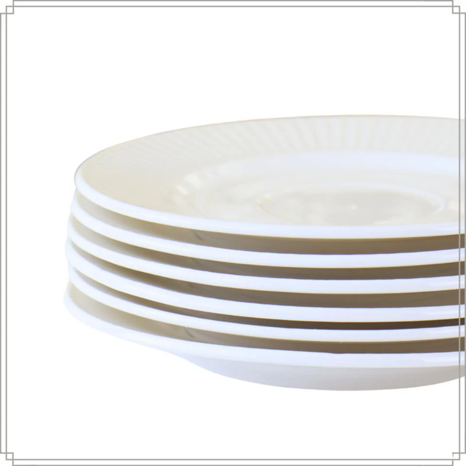 OTIX Koffiekopjes Met Oor En Schotel Set Van 6 200ml Wit Porselein LUNA 6 OTIX Koffiekopjes Met Oor En Schotel Set Van 6 200ml Wit Porselein LUNA - Afbeelding 6