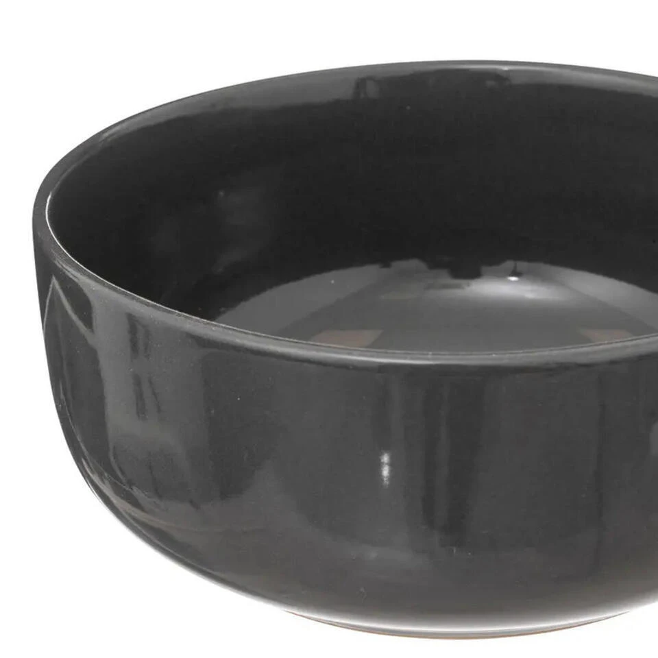 Secret De Gourmet Soepkommen/schalen - Santorini - Donkergrijs 3 Secret De Gourmet Soepkommen/schalen - Santorini - Donkergrijs - Afbeelding 3