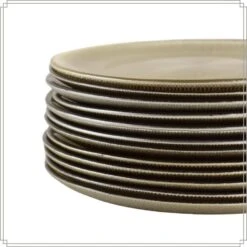 OTIX Ontbijtborden 12 Persoons Goud Glitter Dessertborden 21cm Glas -Luxe Servieswinkel f9961174b79b411b8fc57cc4edae8326