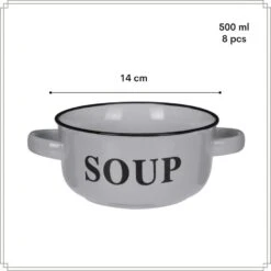 OTIX Soepkommen Met Oor Set Van 8 Schaaltjes 500ml Diverse Kleuren 13 OTIX Soepkommen Met Oor Set Van 8 Schaaltjes 500ml Diverse Kleuren -Luxe Servieswinkel fc289e378850412cafc7bd073af52698