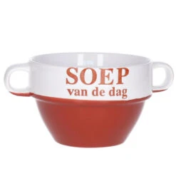 Merkloos Soepkommen - Soep Van De Dag - Rood - Stapelbaar 5 Merkloos Soepkommen - Soep Van De Dag - Rood - Stapelbaar -Luxe Servieswinkel fc94e02356304da18c6df4e2408a758f