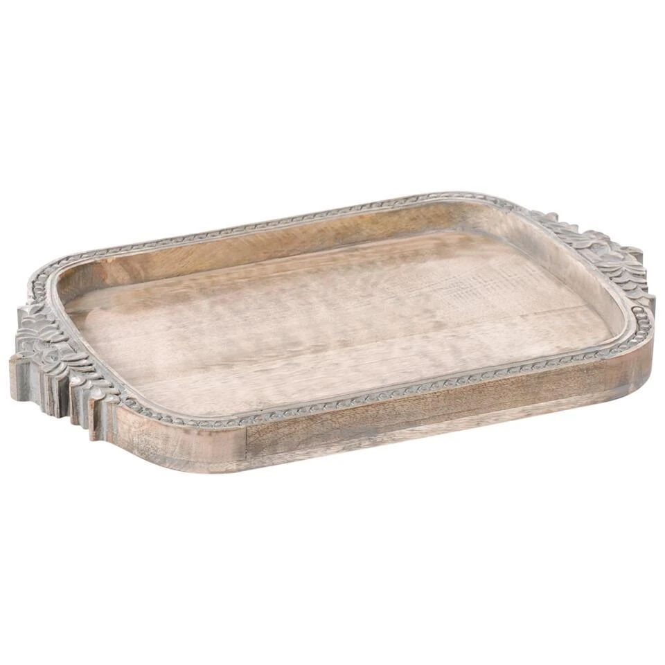 ASIUT - Dienblad - Lichtbruin - Mangohout 3 ASIUT - Dienblad - Lichtbruin - Mangohout - Afbeelding 3