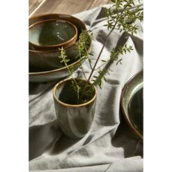 Dinerbord Emma - Groen - Stoneware - Ø27 Cm 13 Dinerbord Emma - Groen - Stoneware - Ø27 Cm -Luxe Servieswinkel sf 72100100 1014