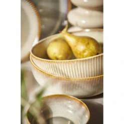 Schaaltje Camille - Beige - Stoneware - Ø16,5 Cm -Luxe Servieswinkel sf 72100143 1017