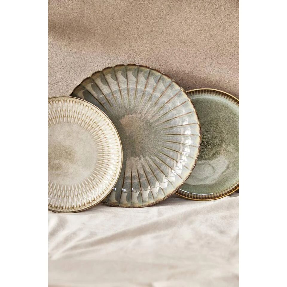 Ontbijtbord Bodhi - Beige Stoneware - Ø21,5 Cm 5 Ontbijtbord Bodhi - Beige Stoneware - Ø21,5 Cm - Afbeelding 5